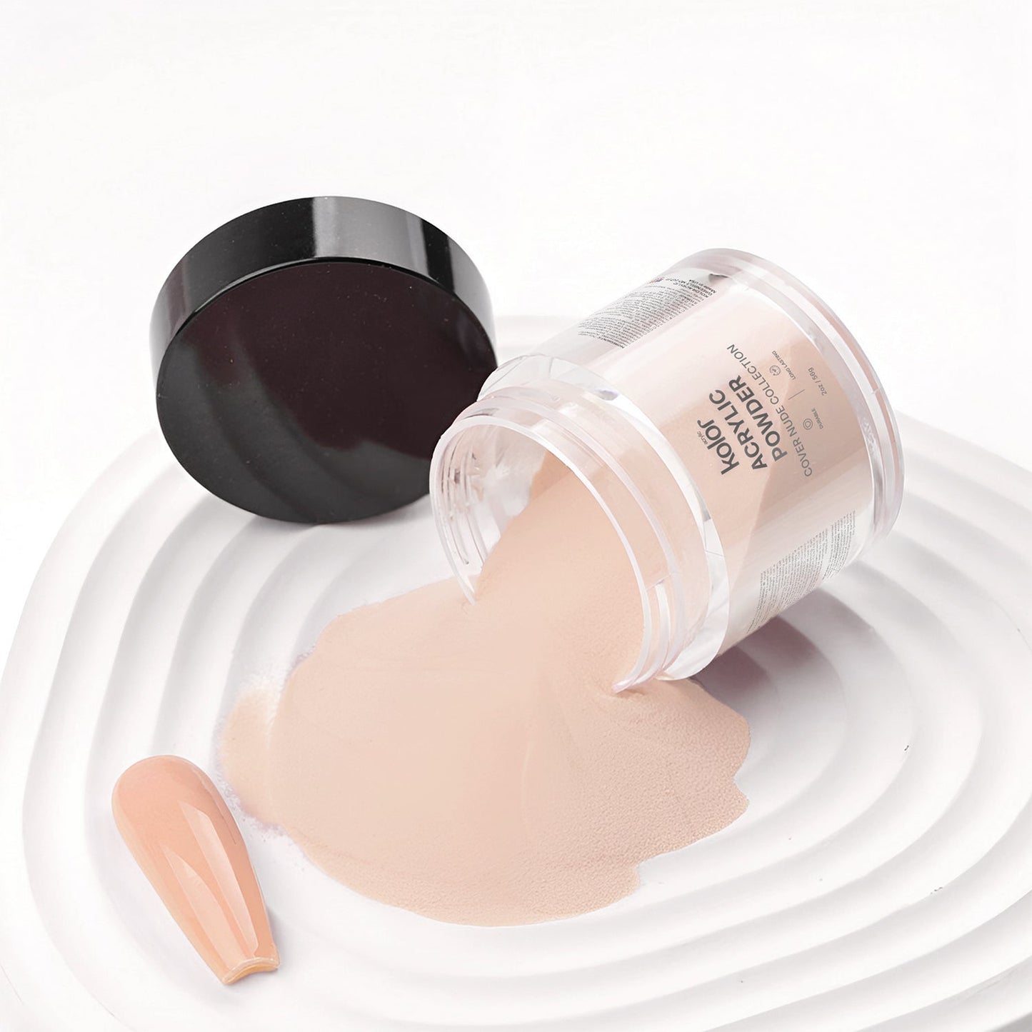 Baby Nude Acrylic Powder 2oz for Manicure Nail Art 3