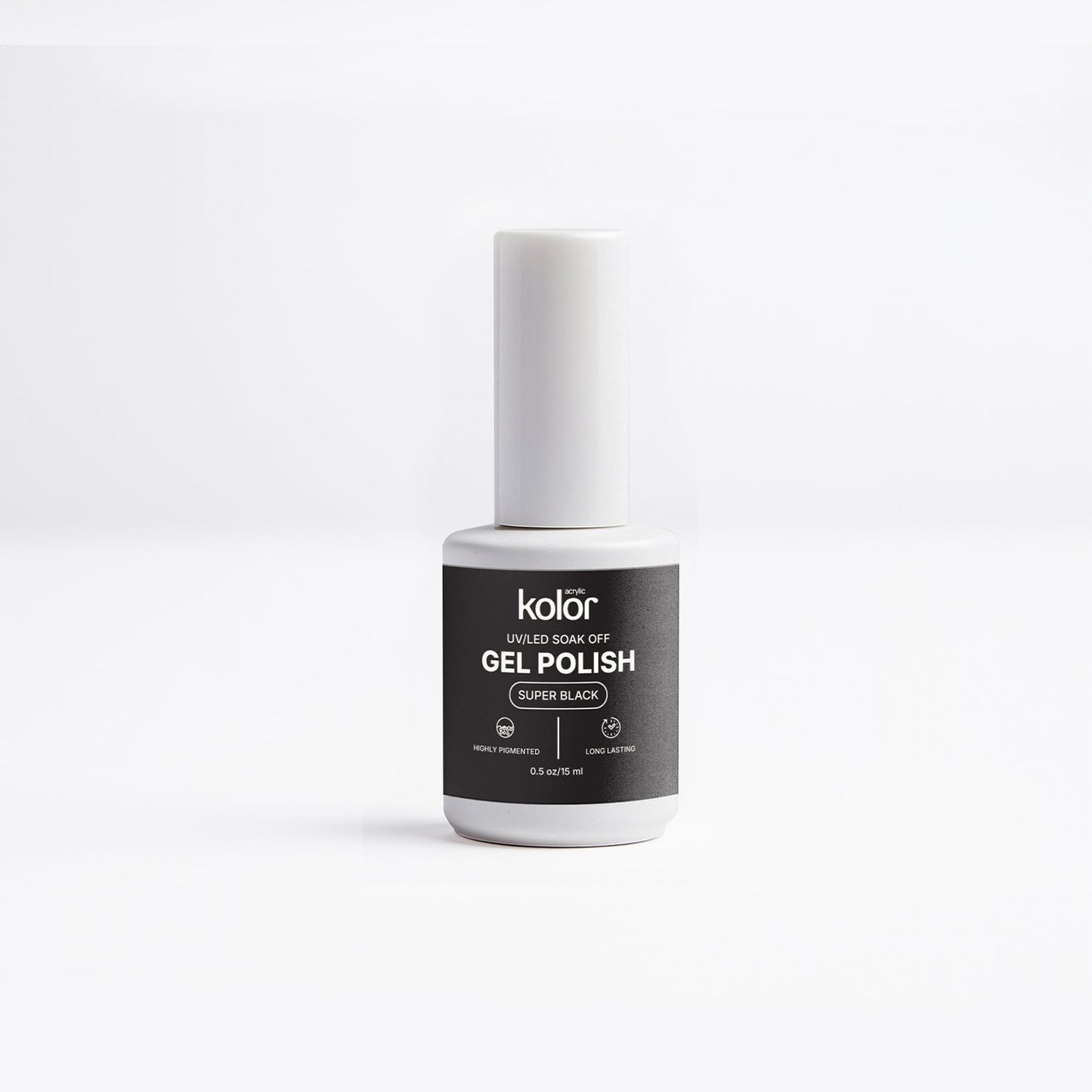 Black Gel Polish 15ml for Manicure Nail Art 1