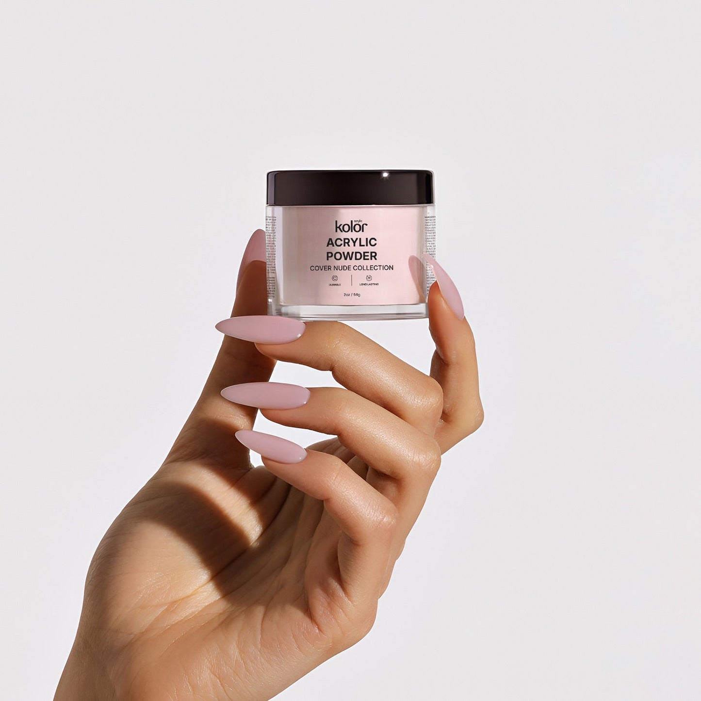 Elegant Pink Acrylic Powder 2oz for Manicure Nail Art 2