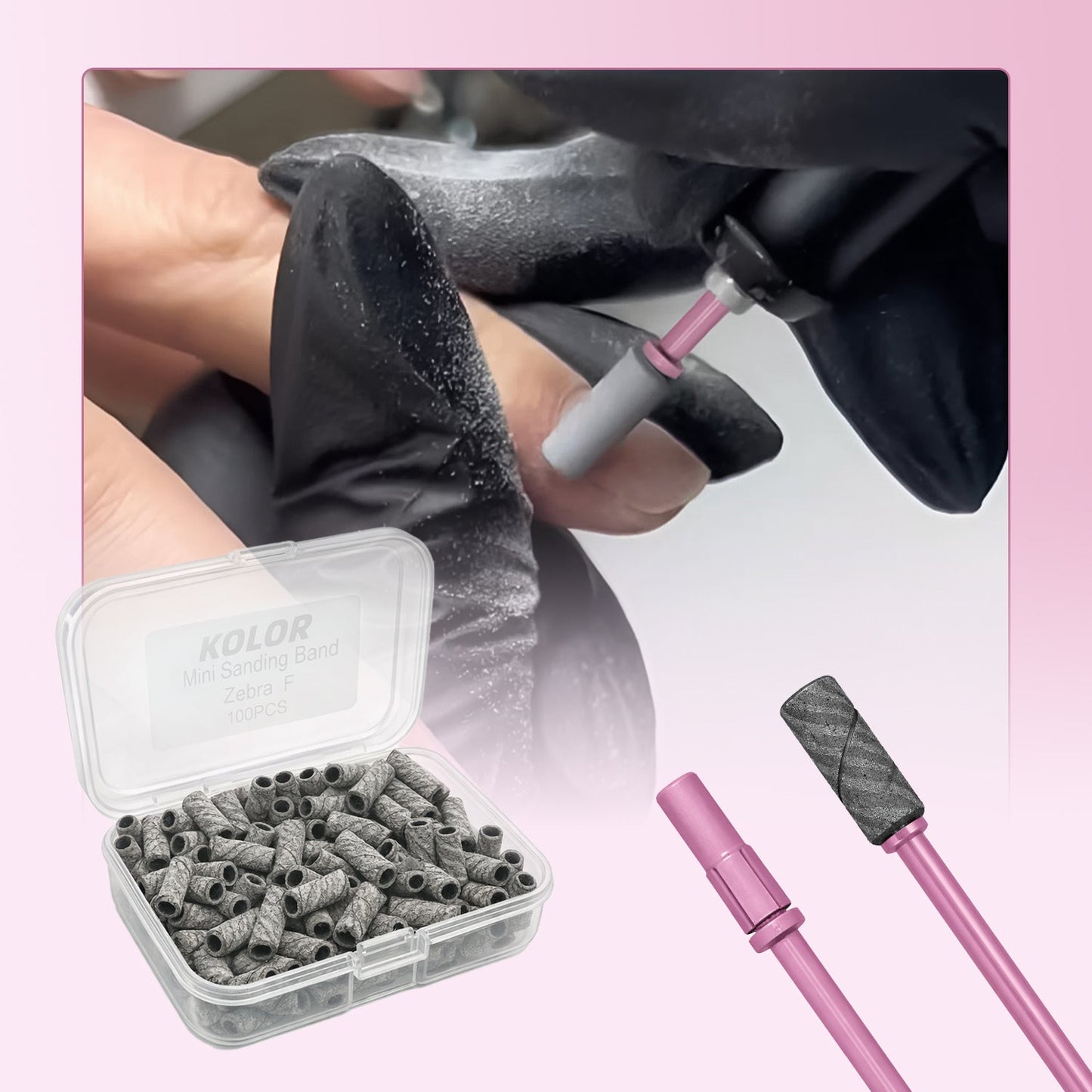 Mini Sanding Band Zebra F 100pcs 5 Final