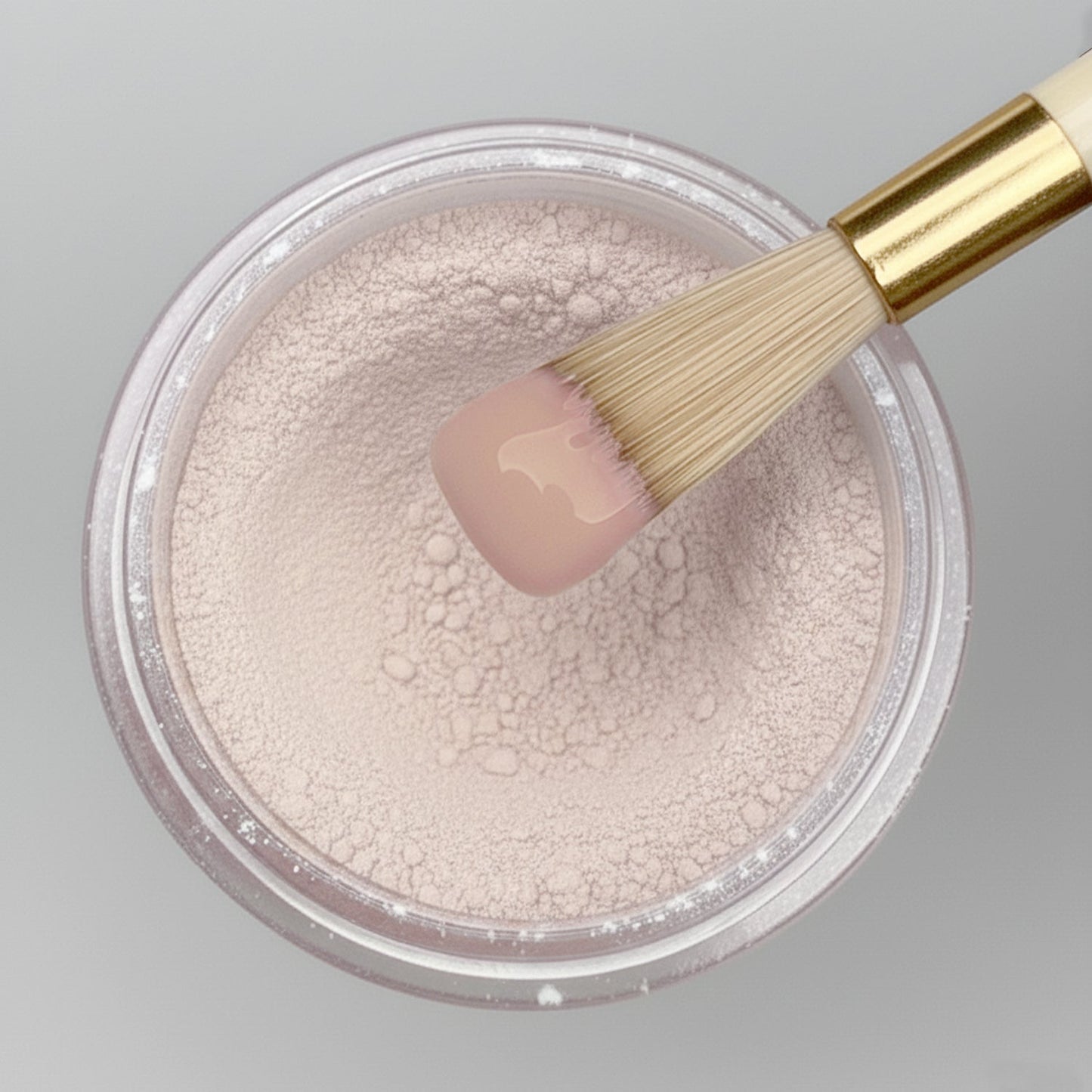 Soft Nude Acrylic Powder 2oz for Manicure Nail Art 4