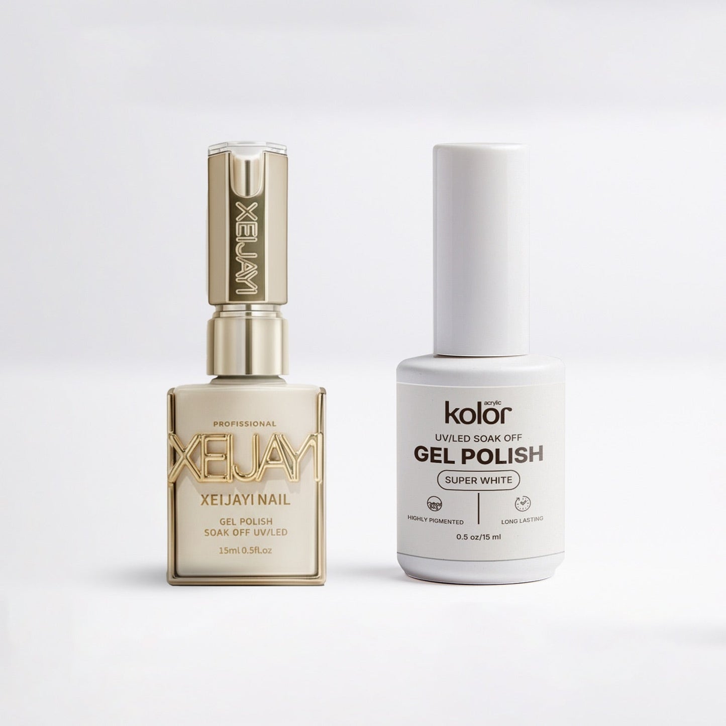 Top Coat Gel Polish Combo Matte White Final