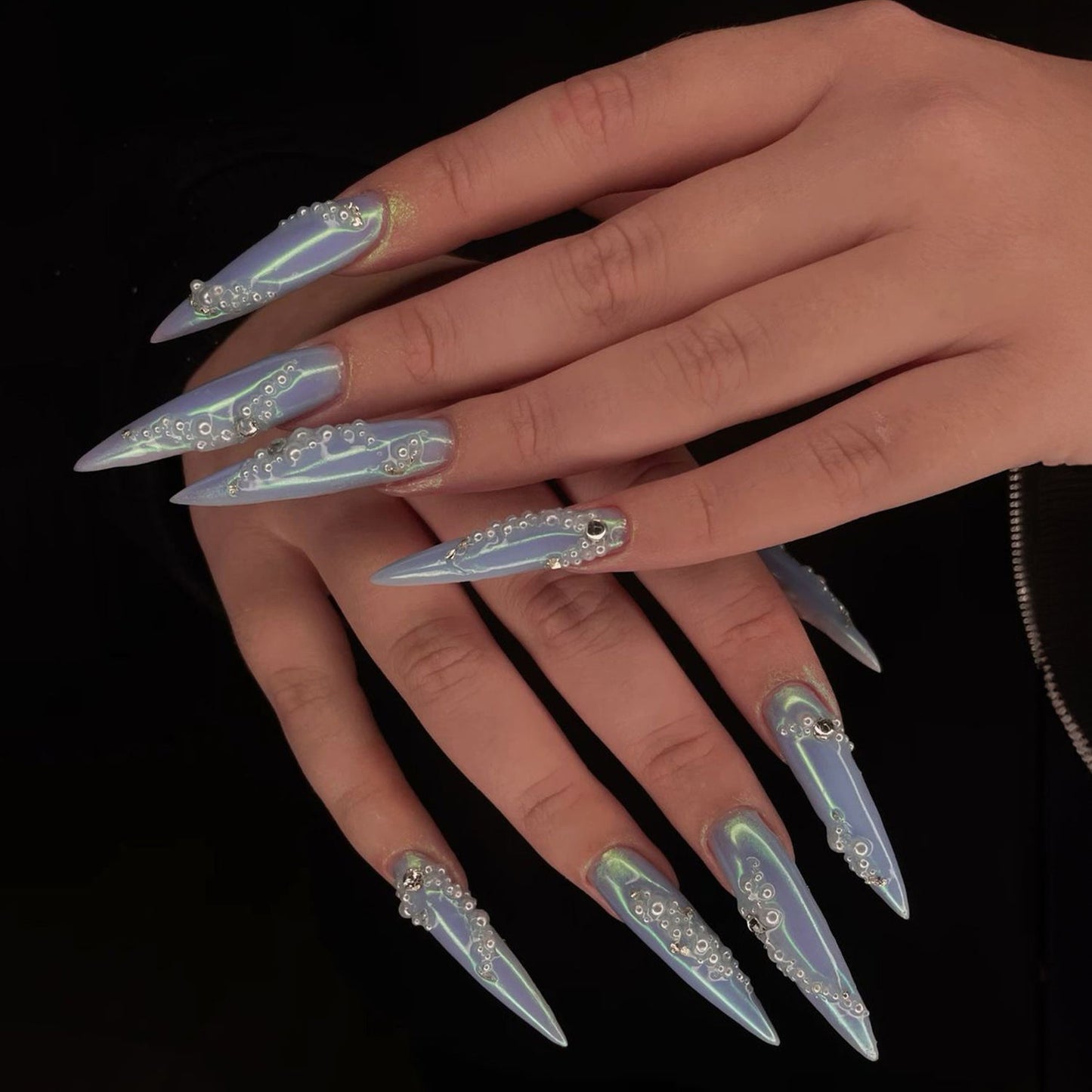 XXL Extreme Stiletto Nail Tips 500pcs Box 5 Final