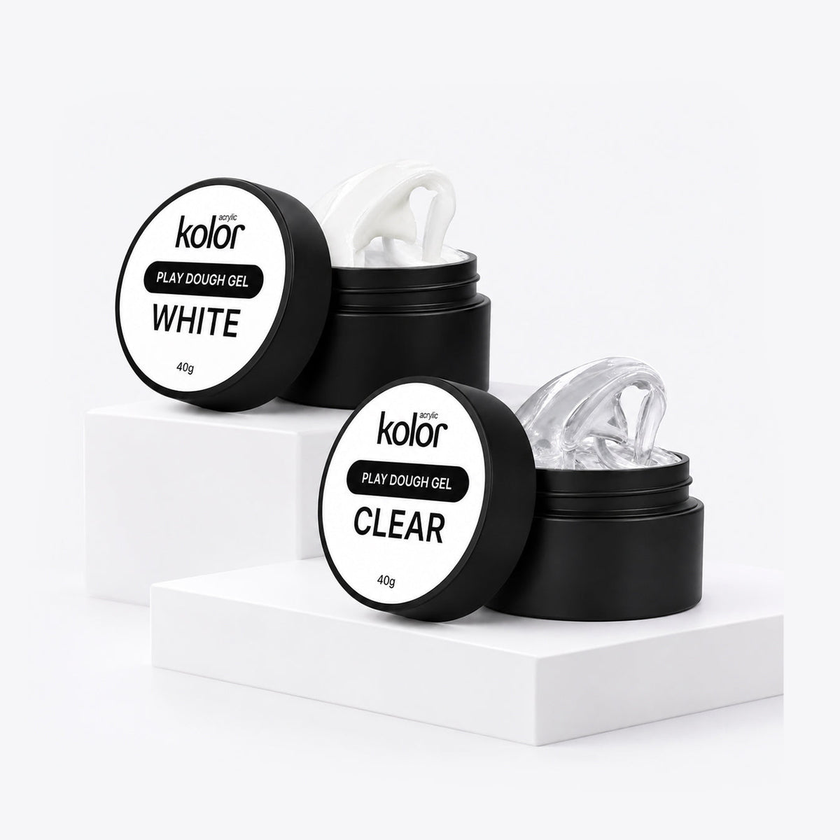 3D Play Dough Gel Nail Art Set