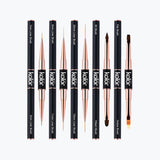 5 pcs Dual Head Nail Art Brush Set