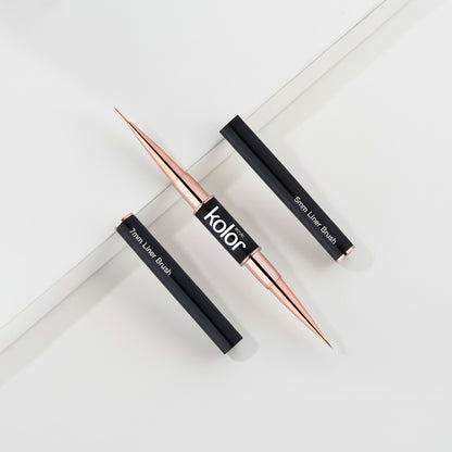 5 pcs Dual Head Nail Art Brush Set