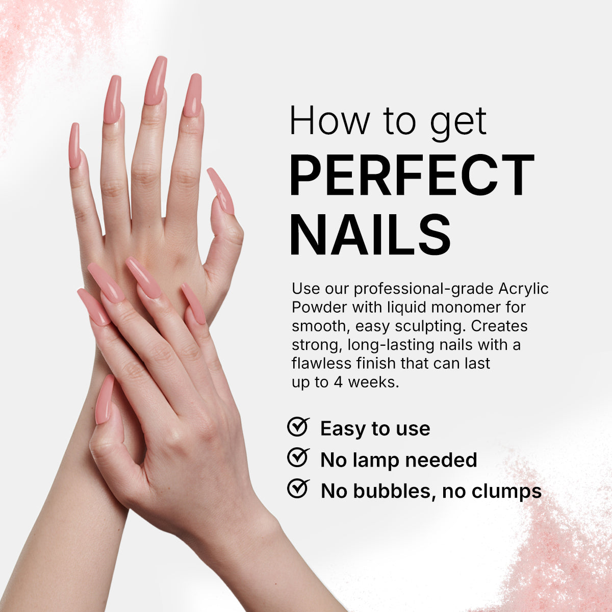  AZN Flush Acrylic Nail Powder for Manicure Nail Art 2oz 7