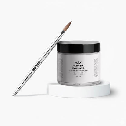  Acrylic Brush Acrylic Nail Powder Combo 12 Milky White 4oz 2 Final