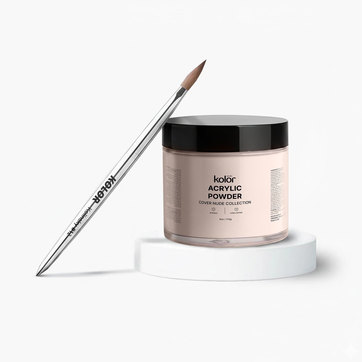  Acrylic Brush Acrylic Nail Powder Combo 12 Soft Nude 4oz 2 Final