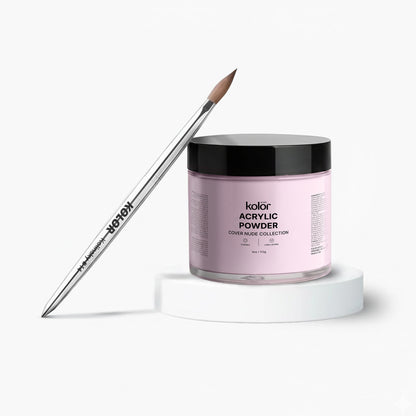  Acrylic Brush Acrylic Nail Powder Combo 14 Bunny Pink 4oz 2 Final