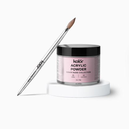  Acrylic Brush Acrylic Nail Powder Combo 20 Fairycore Pink 2oz 1