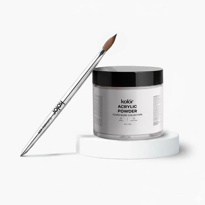  Acrylic Brush Acrylic Nail Powder Combo 20 Milky White 4oz 2 Final