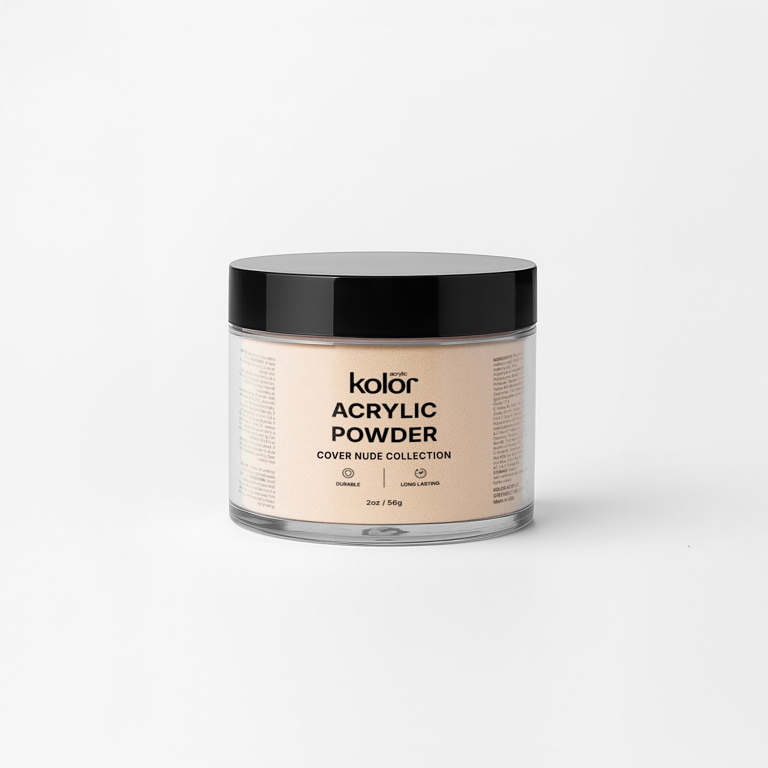 Baby Nude Acrylic Nail Powder for Manicure Nail Art 2oz 1