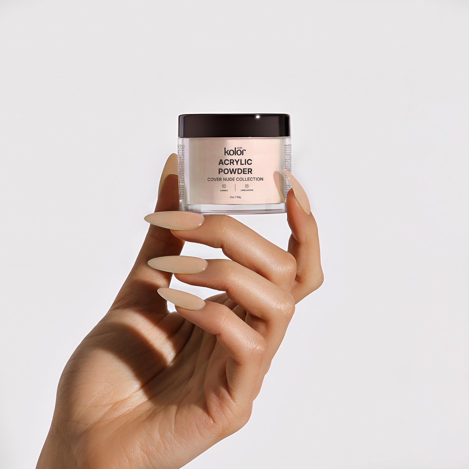  Baby Nude Acrylic Powder 2oz for Manicure Nail Art 2