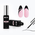 Black Liner Gel Nail Polish for Manicure & Nail Art