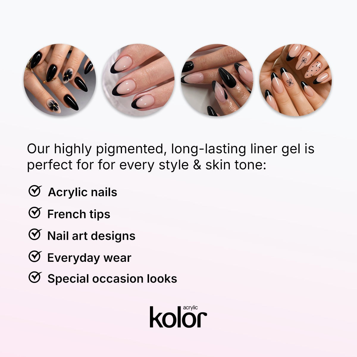  Black Liner Gel Nail Polish for Manicure & Nail Art 6 Final