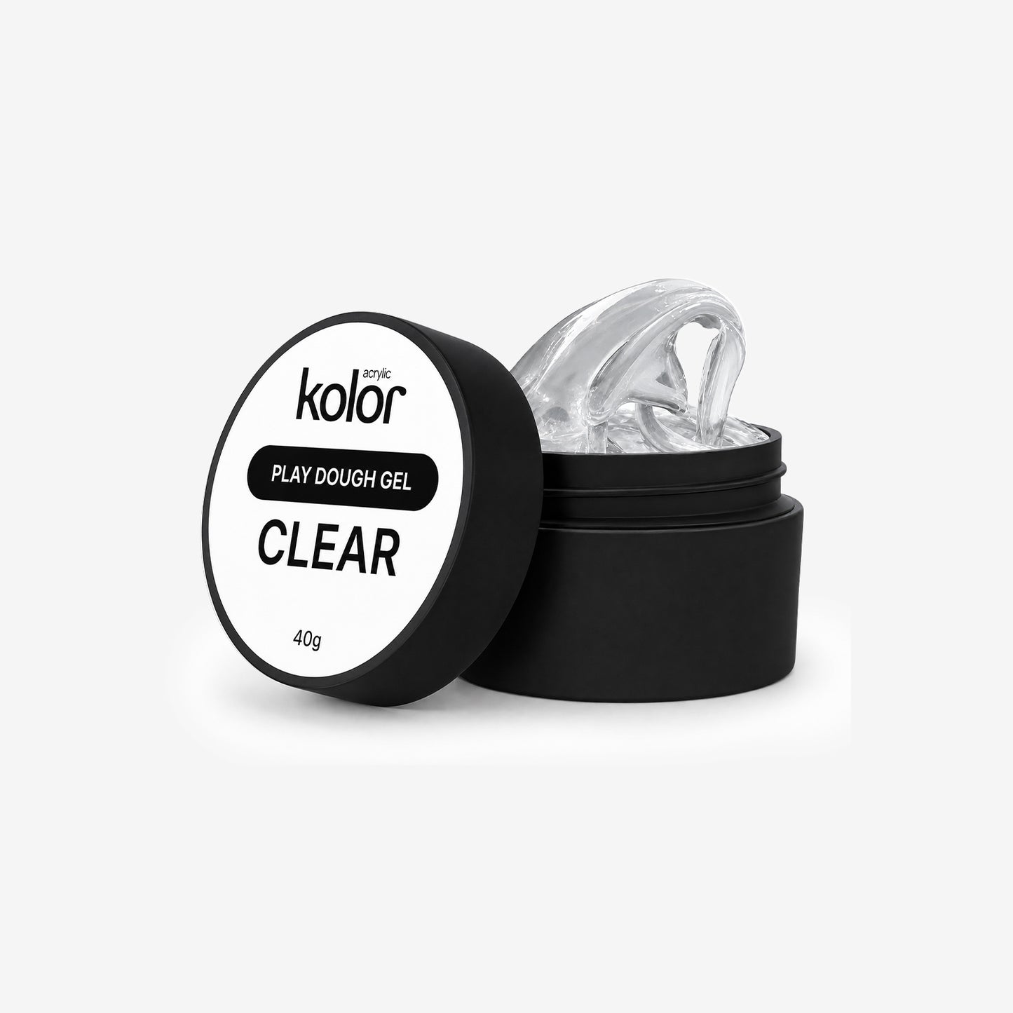 Clear 3D Play Dough Gel for Nail Art