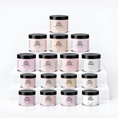 Full Collection of Acrylic Nail Powder for Manicure & Nail Art