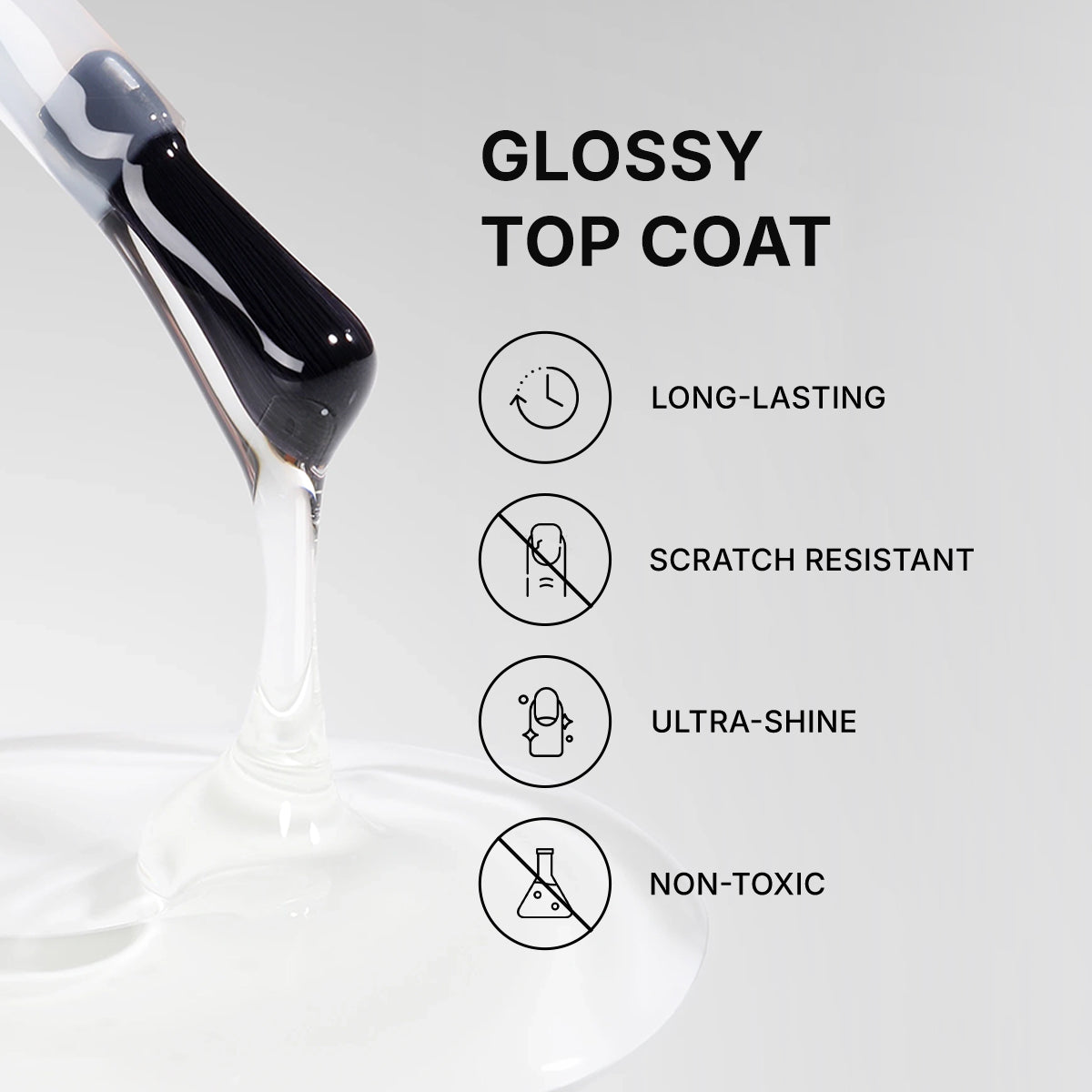 Glossy Gel Nail Polish Set