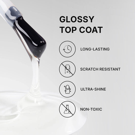 Glossy Gel Nail Polish Set