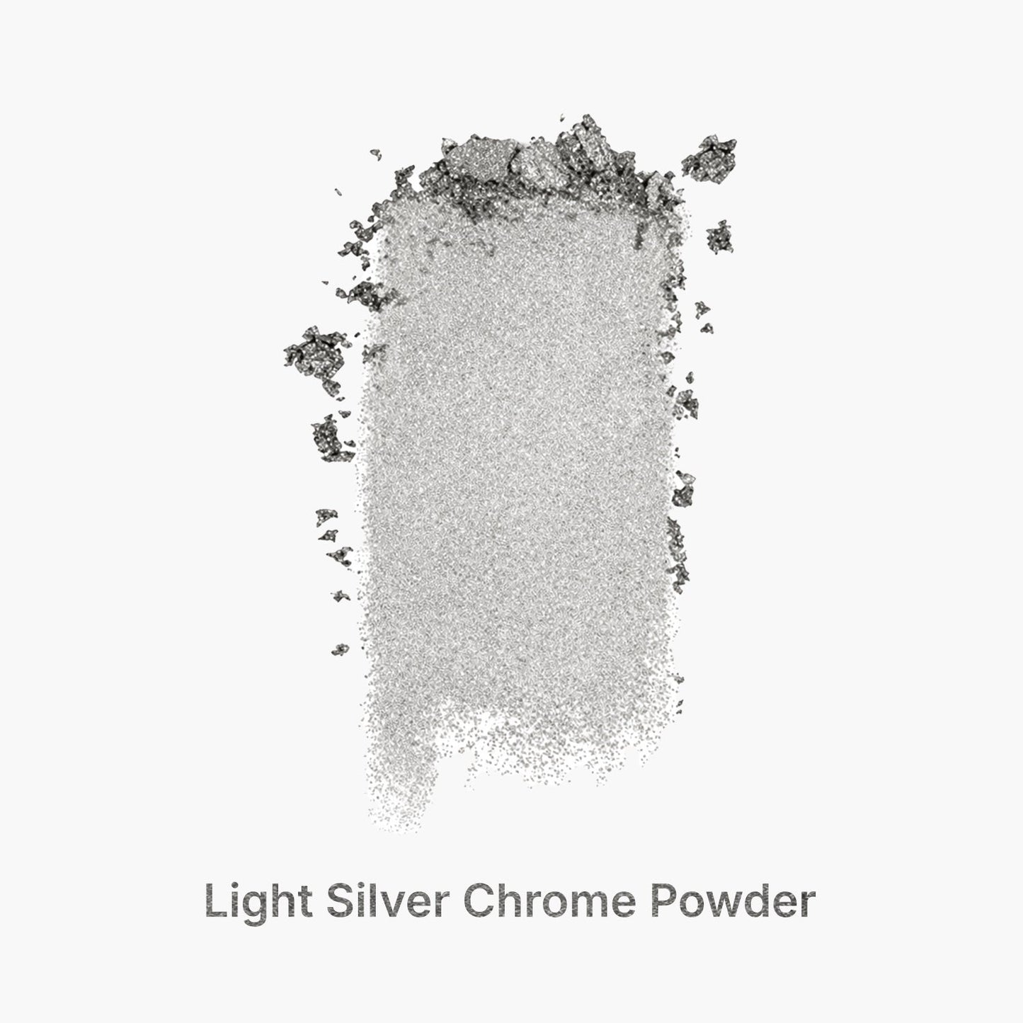  Light Silver Chrome Effect Powder for Gel Nail Art 3