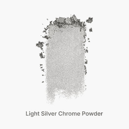  Light Silver Chrome Effect Powder for Gel Nail Art 3