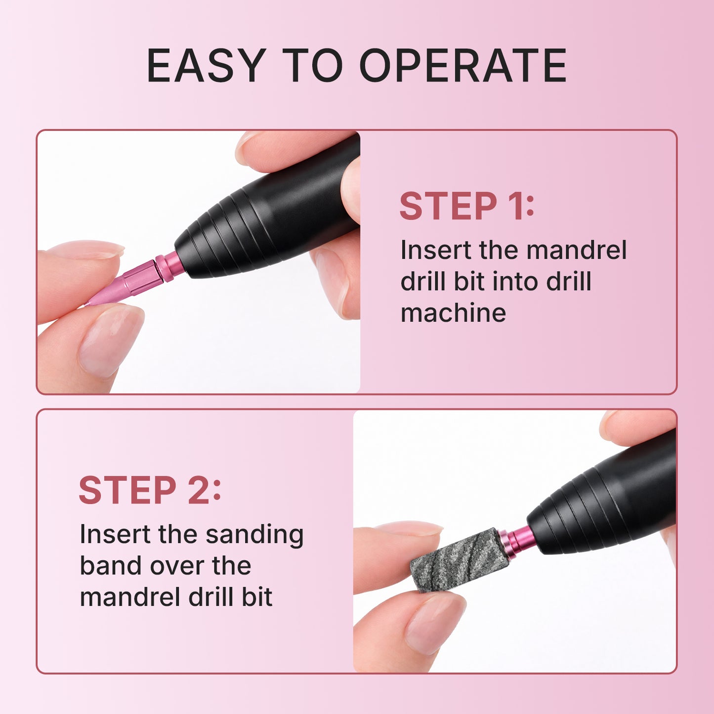 Mini Nail Sanding Band Mandrel