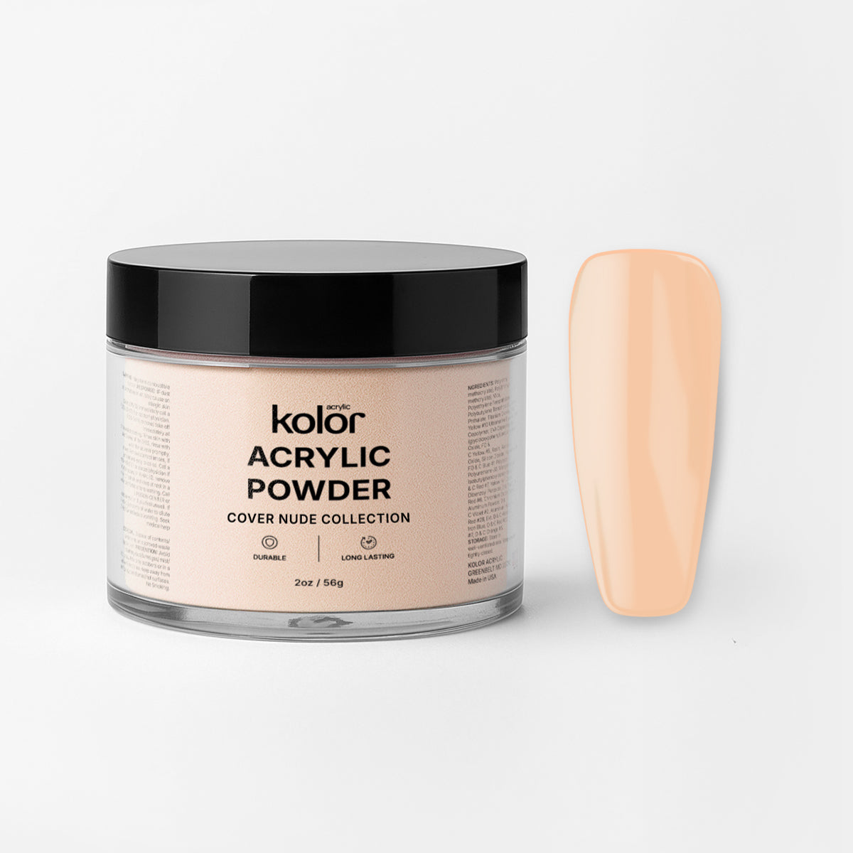  Professional Acrylic Nail Powder for Manicure Nail Art Baby Nude 2oz 6