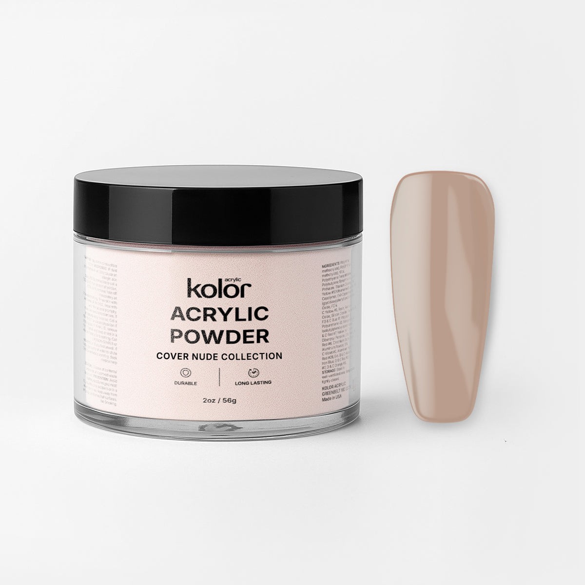 Professional Acrylic Powder 2oz for Manicure & Nail Art