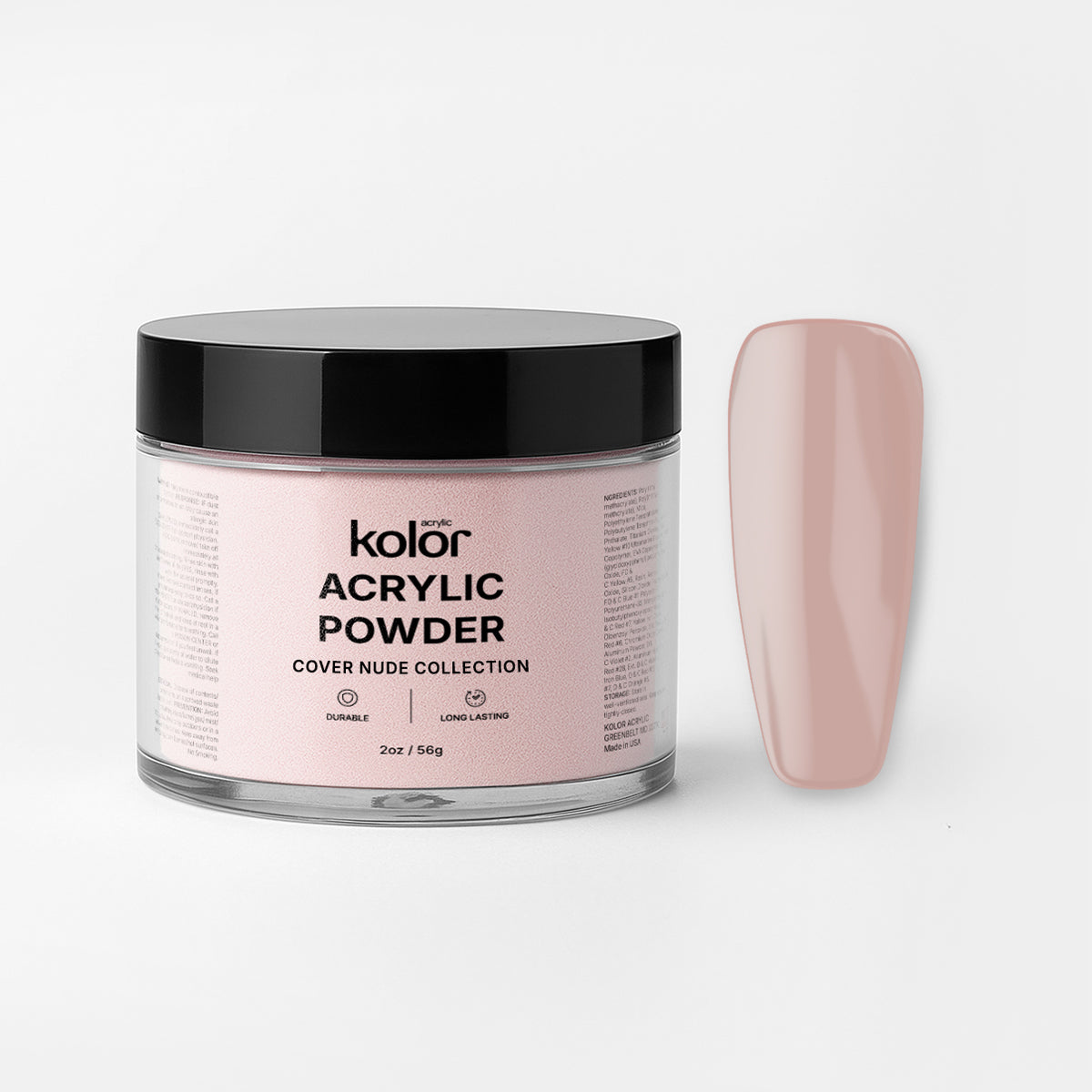 Professional Acrylic Powder 2oz for Manicure & Nail Art