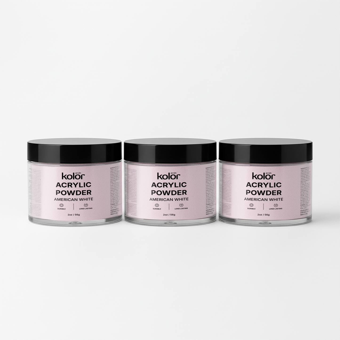 Soft Nude Acrylic Powder 2oz for Manicure & Nail Art