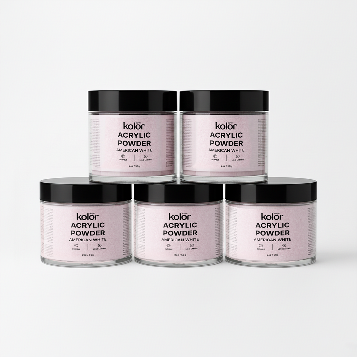 Soft Nude Acrylic Powder 2oz for Manicure & Nail Art