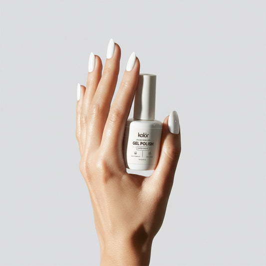  White Gel Polish 15ml for Manicure Nail Art 2