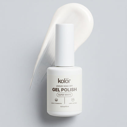  White Gel Polish 15ml for Manicure Nail Art 4