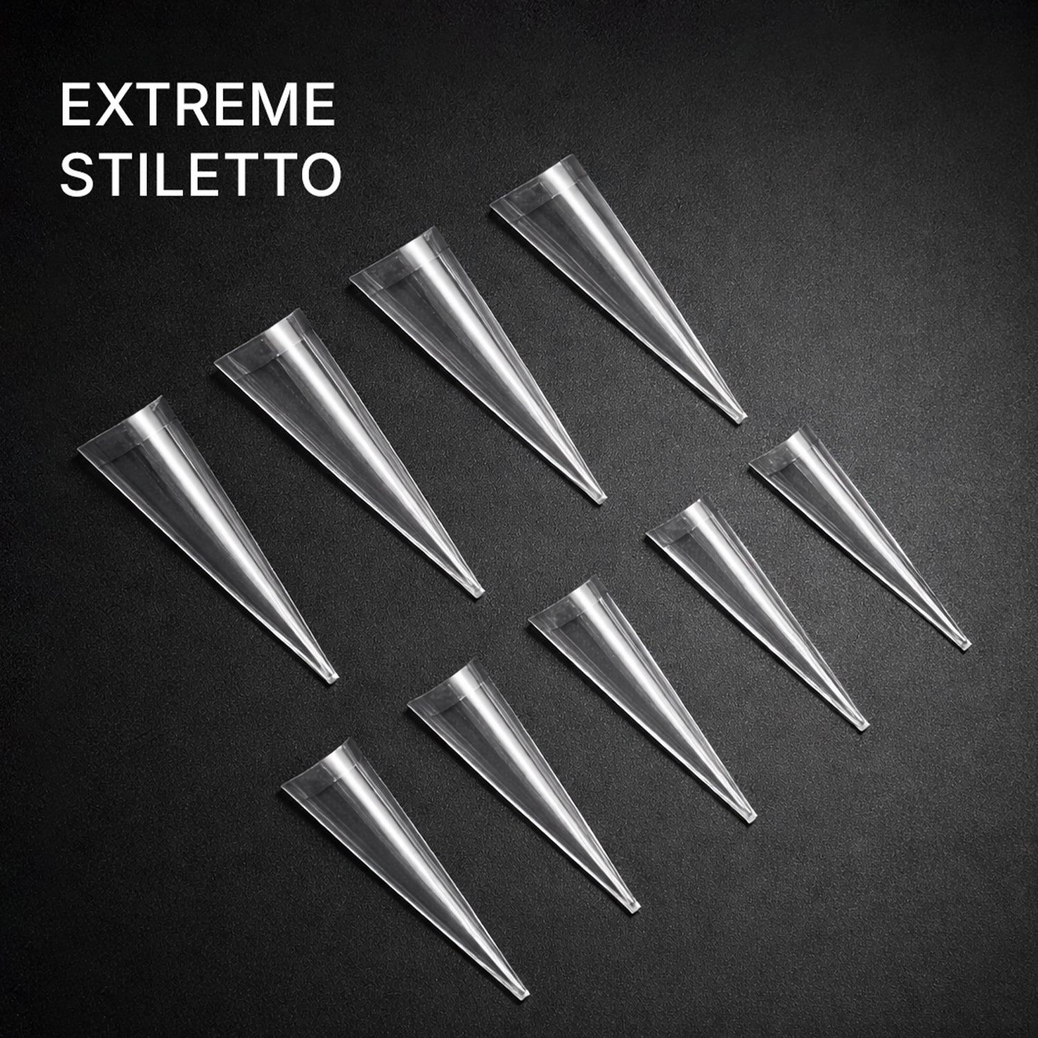  XXL Extreme Stiletto Nail Tips 500pcs Box 3