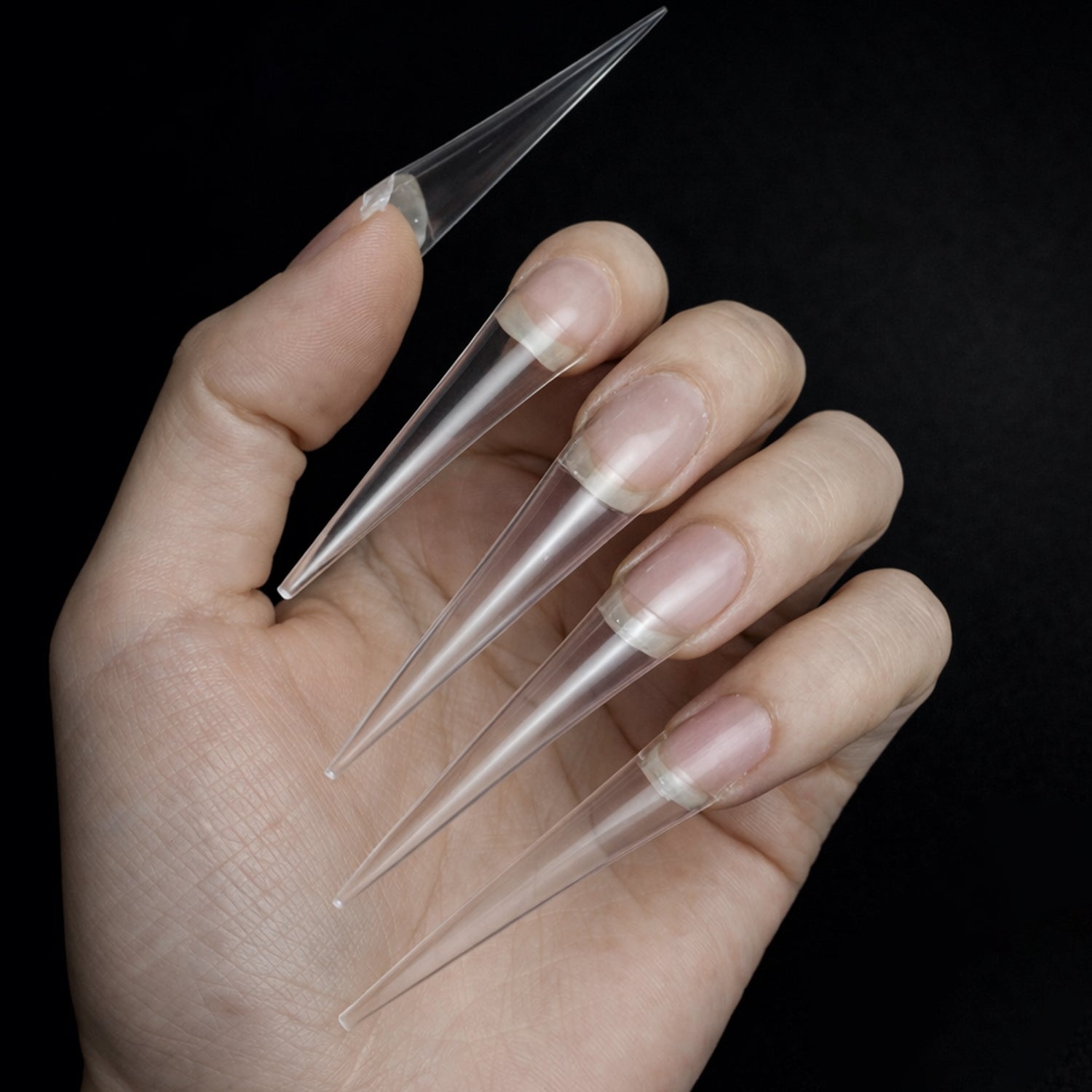  XXL Extreme Stiletto Nail Tips 500pcs Box 4